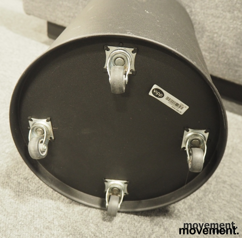 Vipp51 papirkurv Sort, Pent brukt - 2 / 2