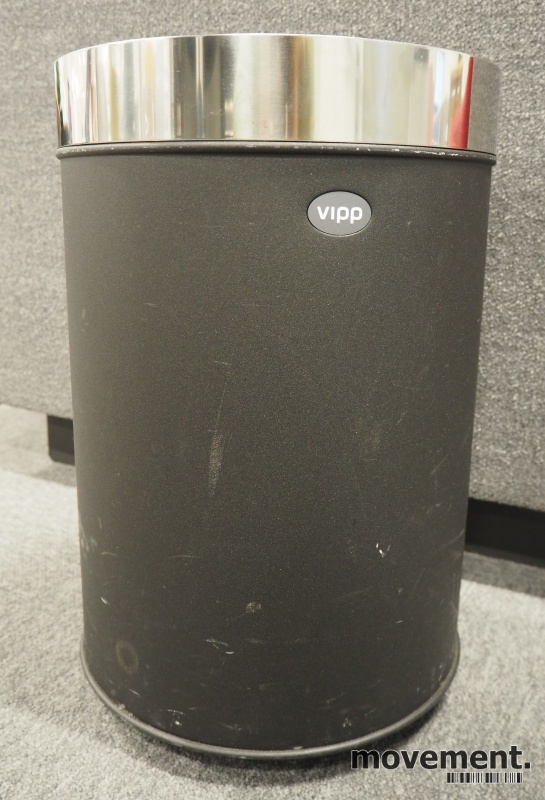 Vipp51 papirkurv Sort, Pent brukt