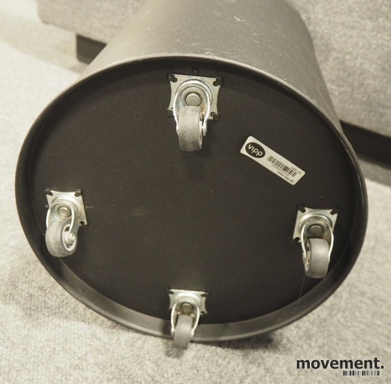 Vipp51 papirkurv Sort, Pent brukt