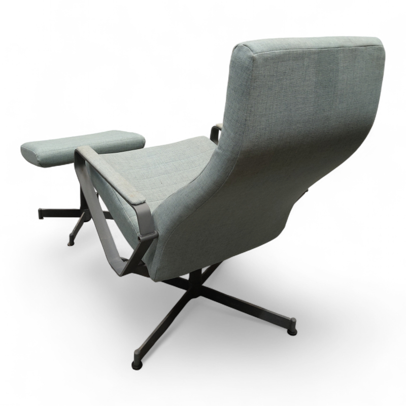 Vitesse lenestol med pall Lyst