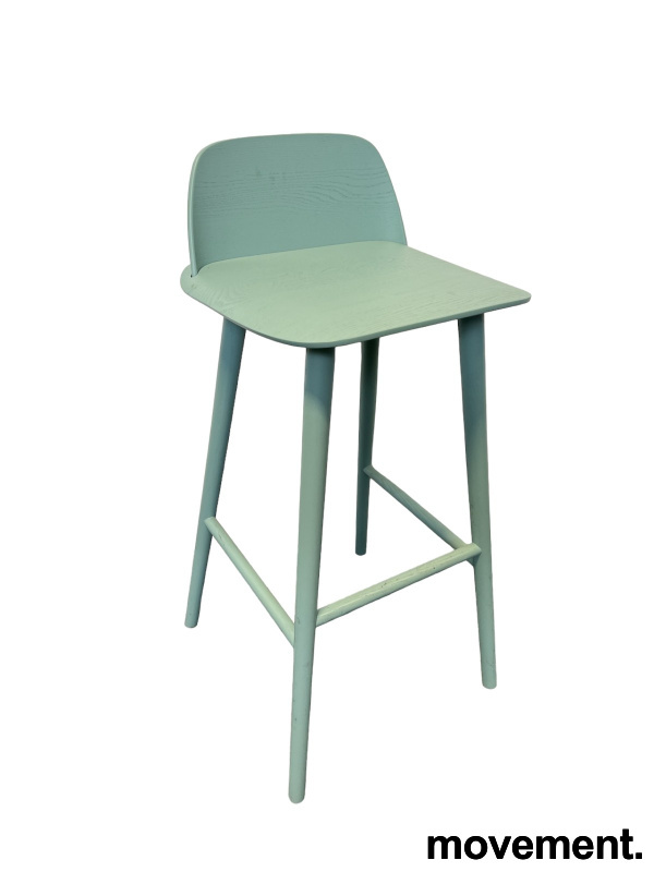 Nerd barstol 75cm Turkis, Pent - 1 / 3