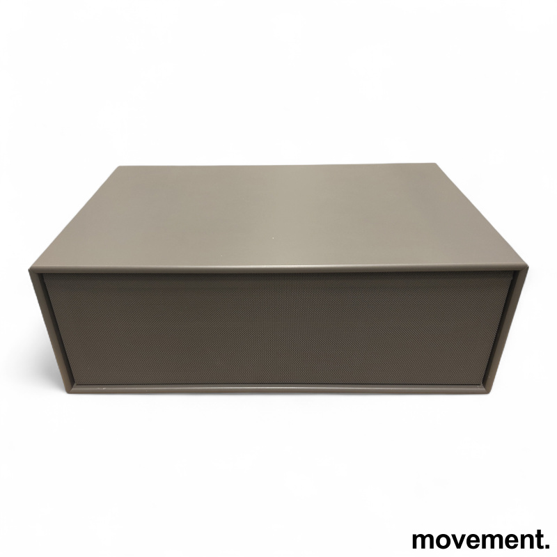 Mediaskap 70x47cm Taupe brun, Pent - 1 / 4