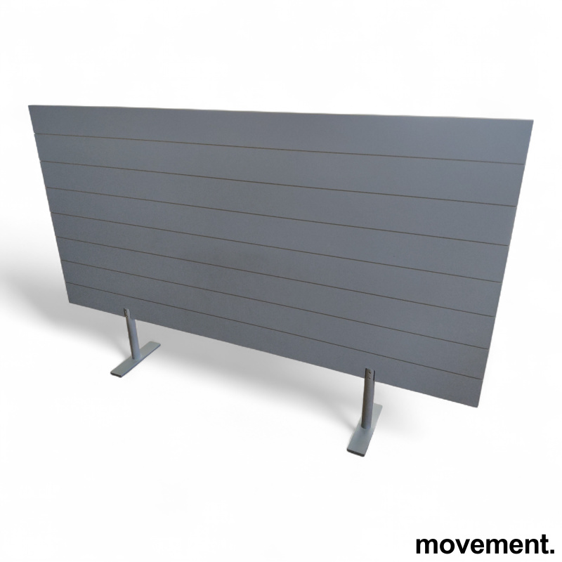 Skjermvegg 200x125cm Grå, Brukt - 3 / 3