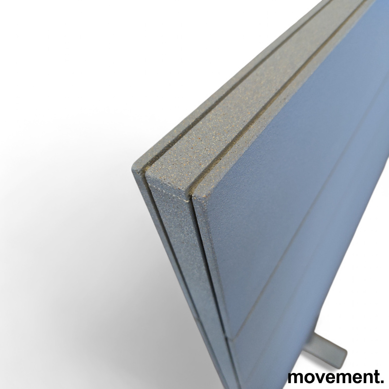 Skjermvegg 200x125cm Grå, Brukt - 2 / 3