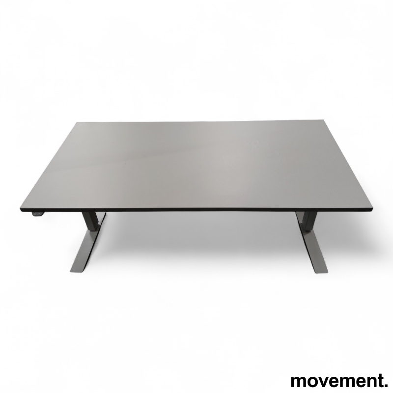 Hevsenk 160x80cm Lys grå laminat, - 2 / 4