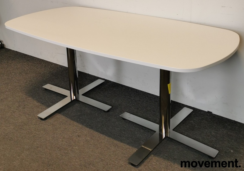 Oberon møtebord 180x90cm Hvit - 2 / 2