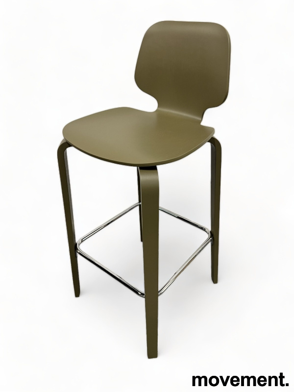 My Chair wood barstol 75cm Moss, - 1 / 3