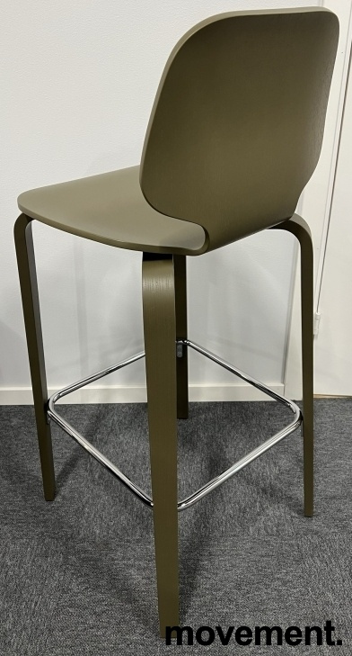 My Chair wood barstol 75cm Moss, - 2 / 3