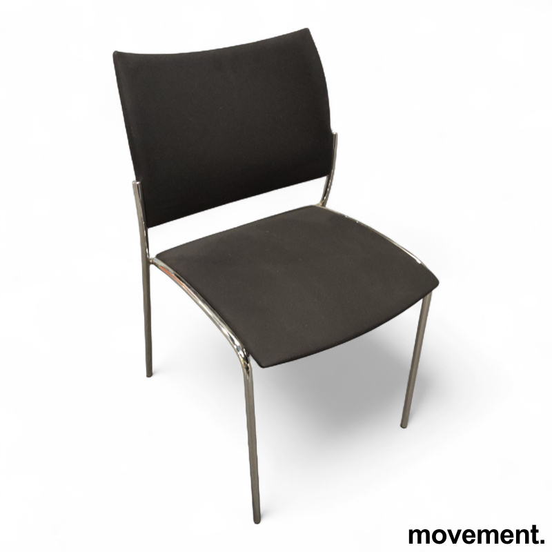 Curvy konferansestol med 4 ben, - 1 / 2