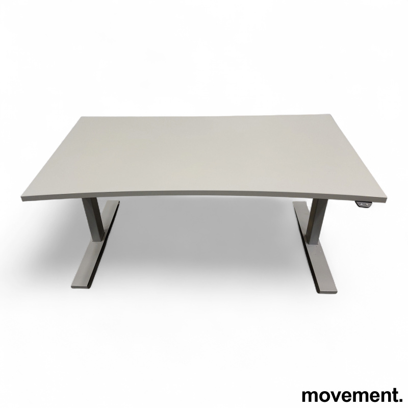 140x80 hevsenk Lys grå laminat, - 2 / 4