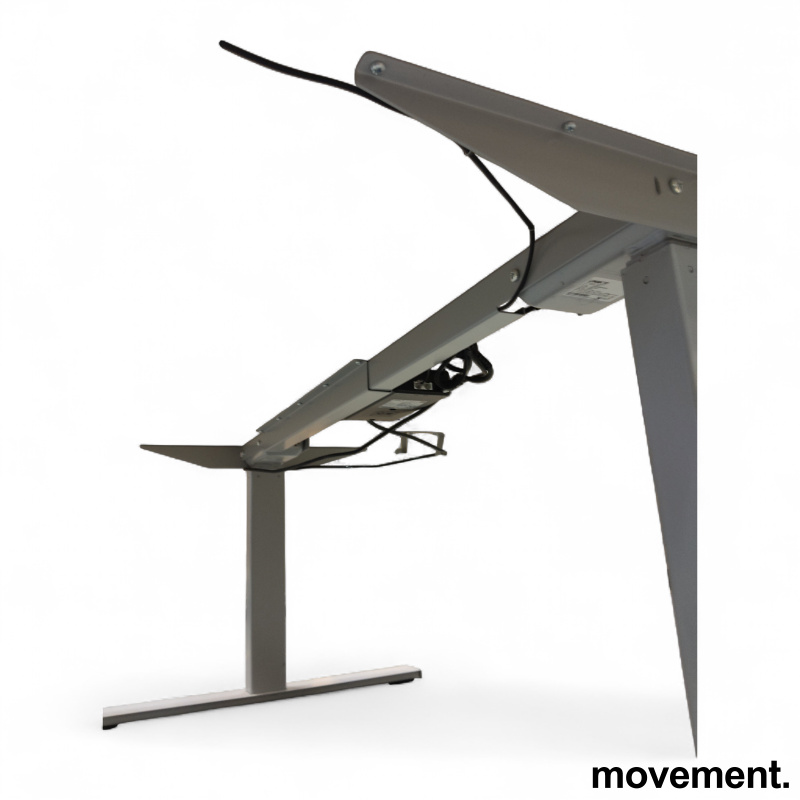 140x80 hevsenk Lys grå laminat, - 4 / 4