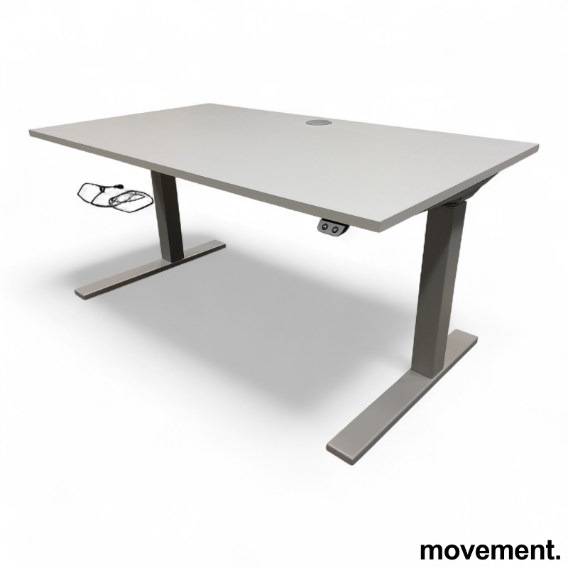 Tellus hevsenk 140x80 Lys grå - 3 / 6