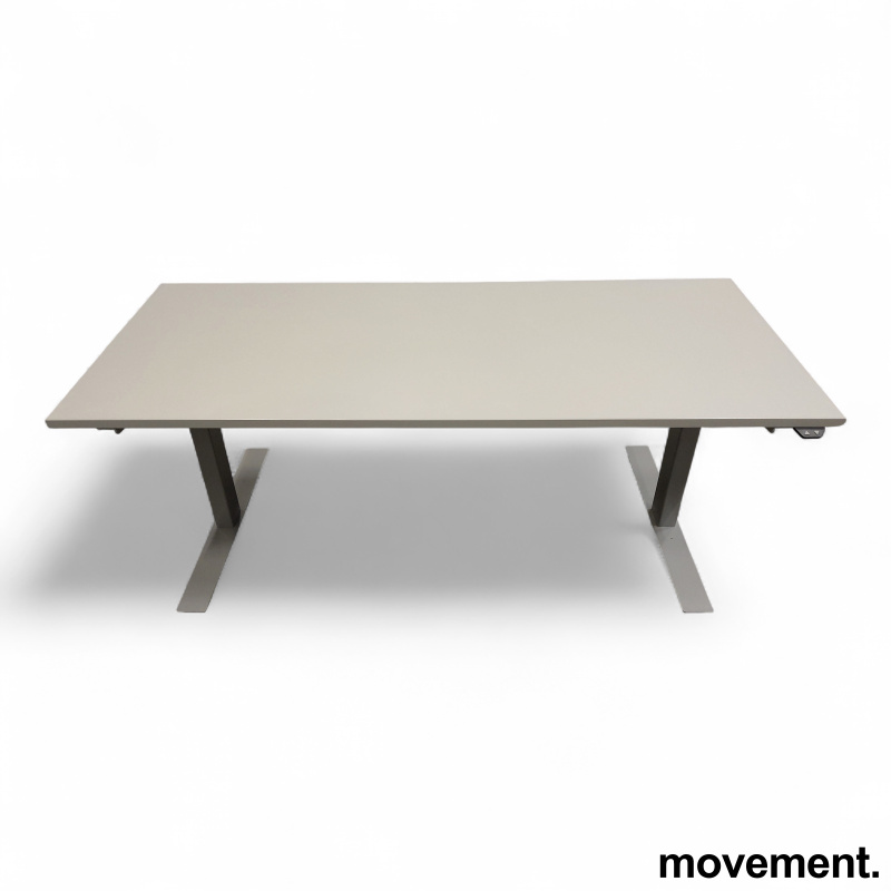 Hevsenk 160x70cm Lys grå laminat, - 5 / 5