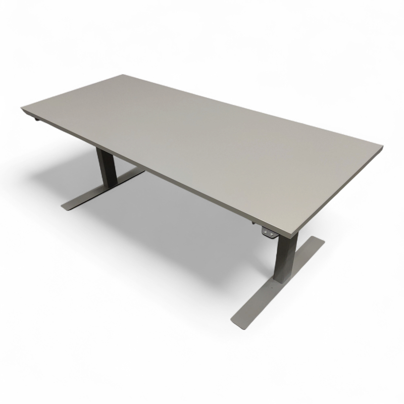 Hevsenk 160x70cm Lys grå laminat,