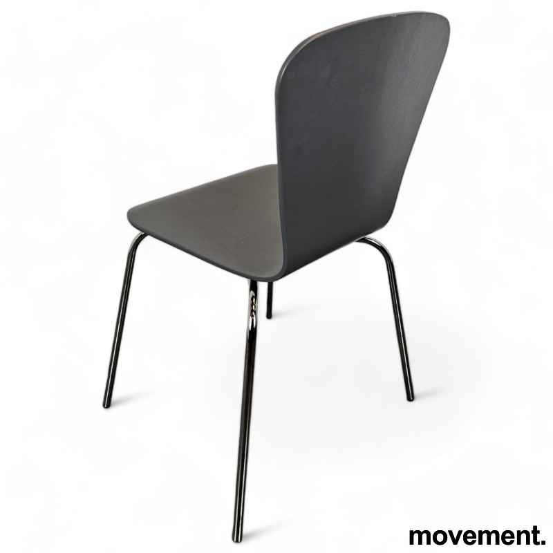 Milla Grå, ben i krom, Pent brukt - 3 / 3