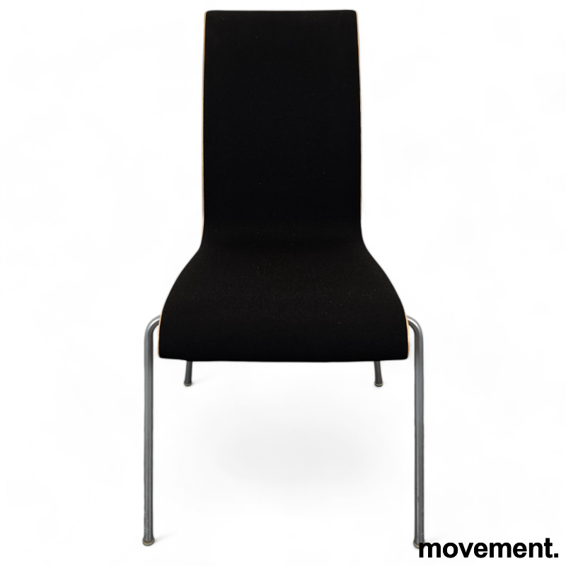 Bella forsidepolstret Sort stoff - 2 / 3