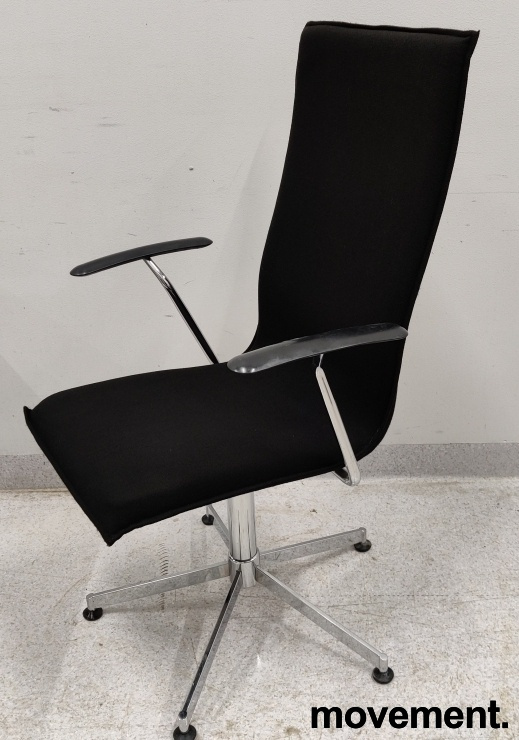 Inferno med høy rygg Sort stoff, - 6 / 6