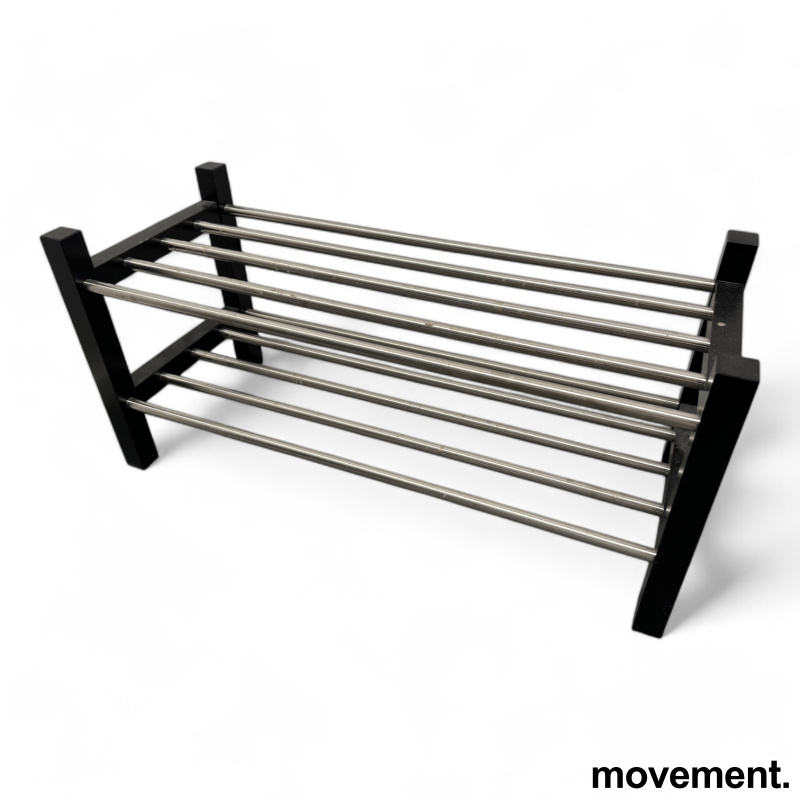 Tjusig skohylle Sort, Pent brukt