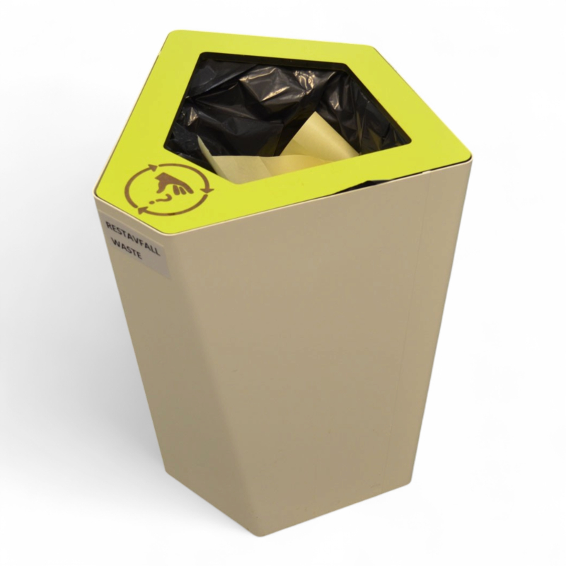 Kite Hvit, limegrønt lokk, fraksjon