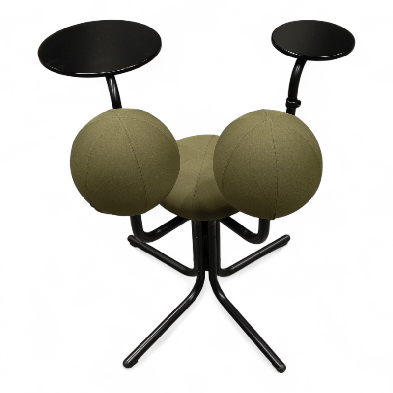 Globe tree Grønt stoff, sort