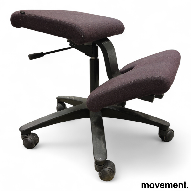 Wing Balans Mørkt lilla stoff, sort - 2 / 2