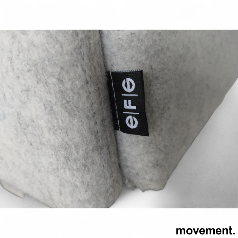 Tab 160x60cm Lys gråmelert stoff, - 2 / 3