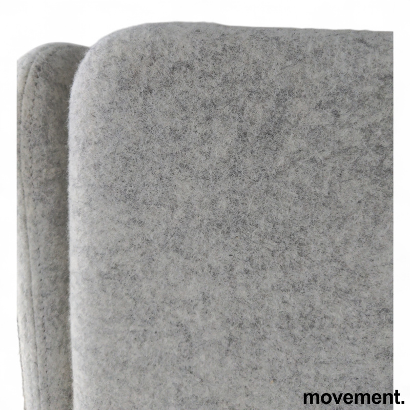 Tab 160x60cm Lys gråmelert stoff, - 3 / 3