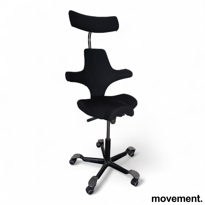 Capisco 8106 med nakkepute Sort - 1 / 2