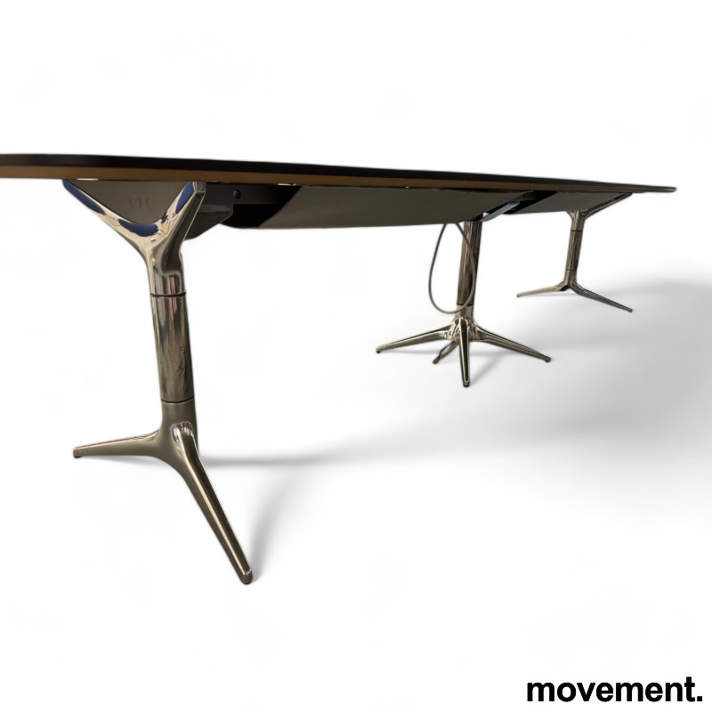 Hidetech møtebord 350x110cm Mørk - 2 / 3