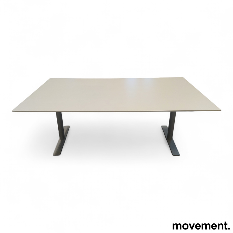 Møtebord 200x120cm Hvit laminat, - 1 / 4