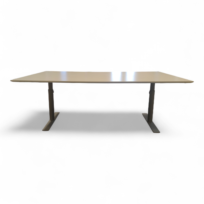 Møtebord 200x120cm Hvit laminat,