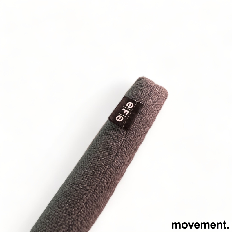 Tab 140x76cm Mørkt grått stoff,