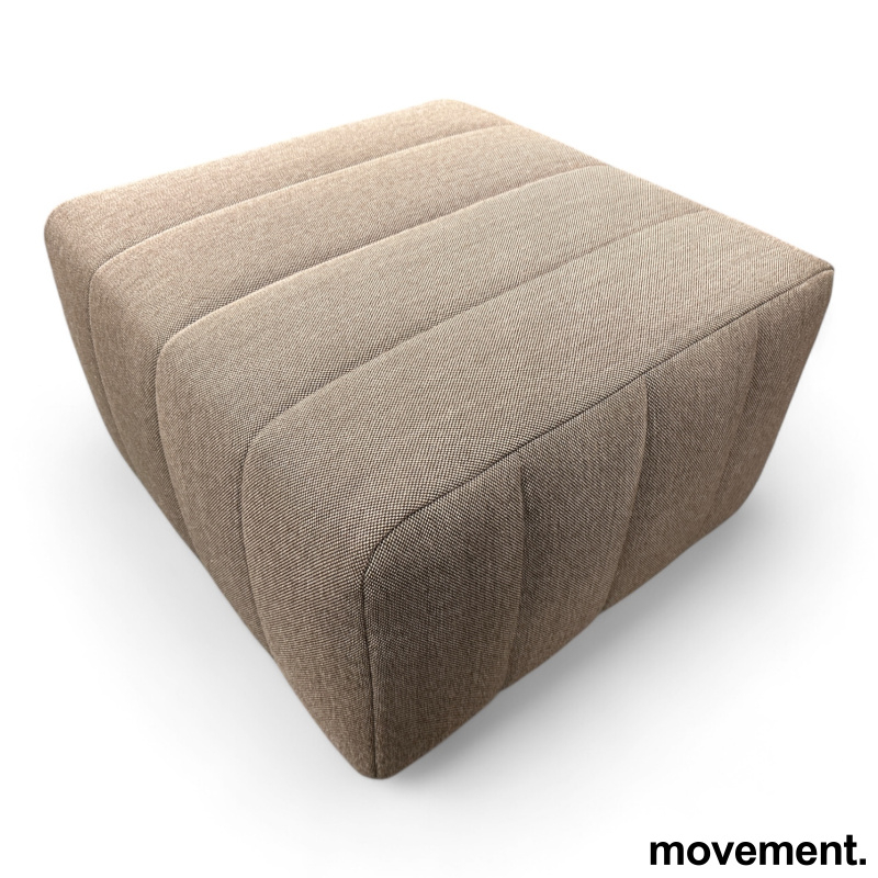 Scene pouf small Burgunder stoff