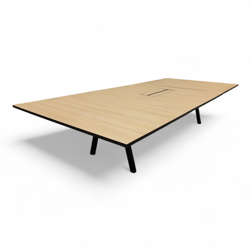 Lux møtebord 360x160cm EIk laminat,