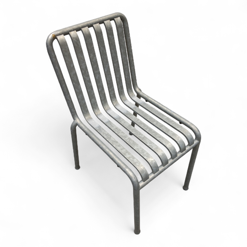 Palissade chair Varme galvanisert,