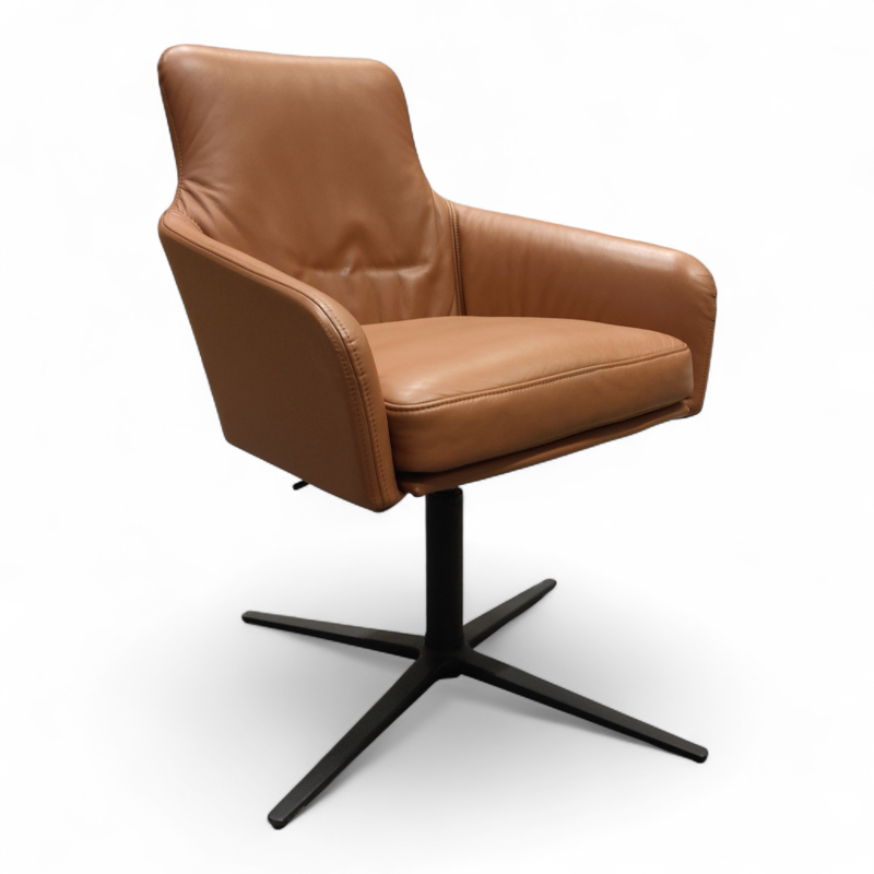 W-Cube 4er kryss Cognacfarget hud,