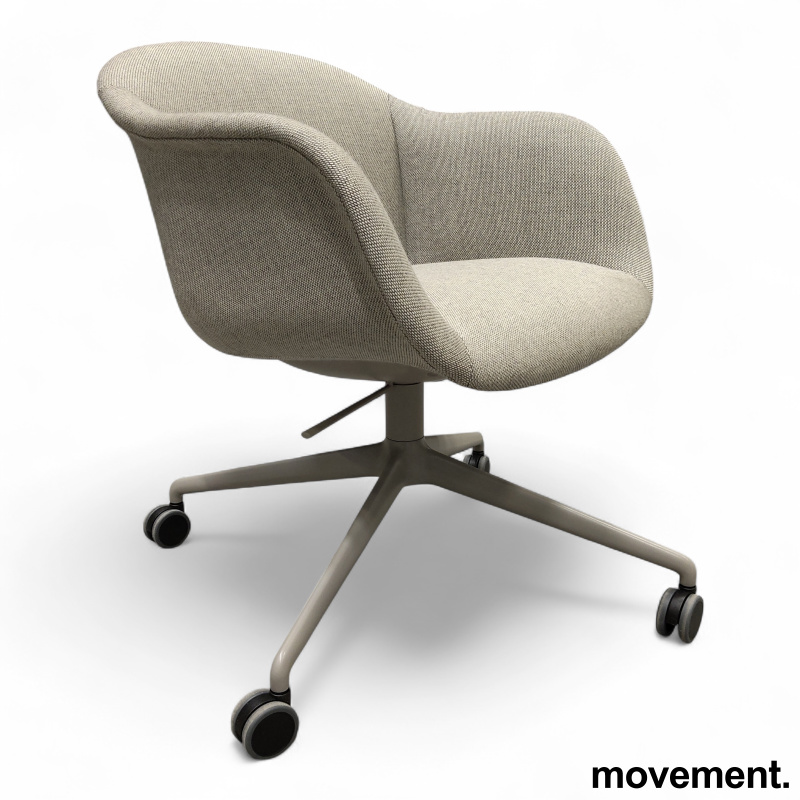 Fiber soft Armchair Swivel Base w. - 5 / 5