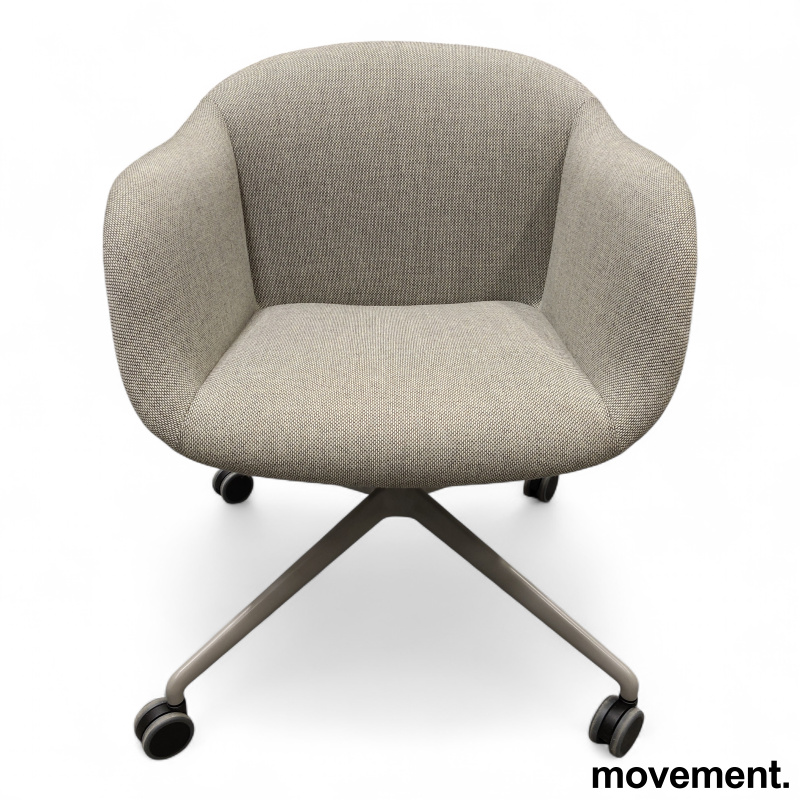 Fiber soft Armchair Swivel Base w. - 1 / 5