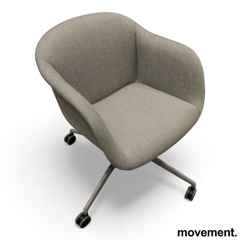 Fiber soft Armchair Swivel Base w. - 2 / 5