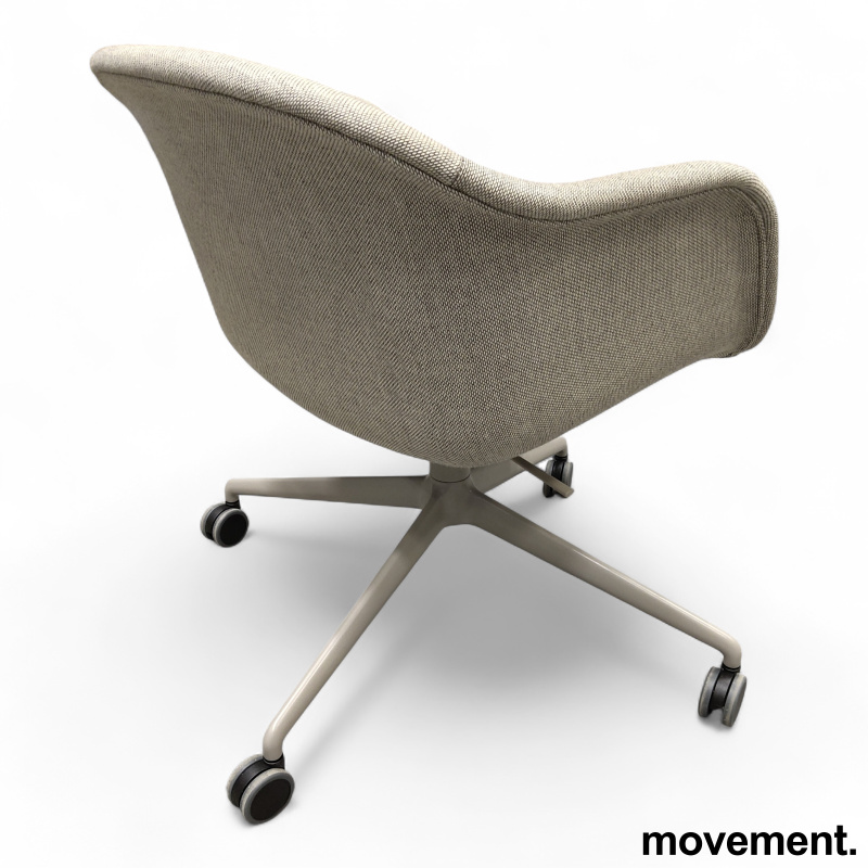 Fiber soft Armchair Swivel Base w. - 4 / 5