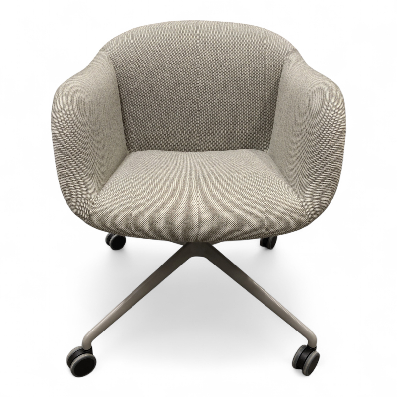 Fiber soft Armchair Swivel Base w.
