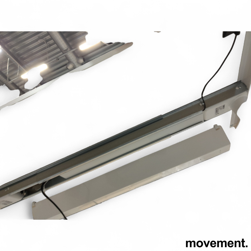 Hevsenk 140x80cm Hvit, Pent brukt - 3 / 3