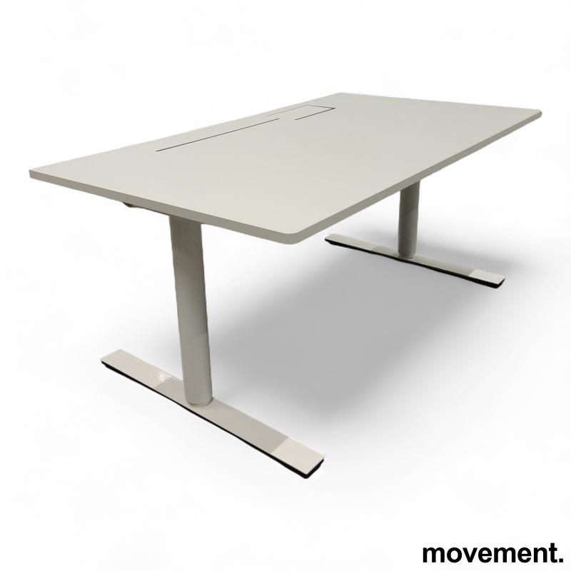 Hevsenk 140x80cm Hvit, Pent brukt - 2 / 3