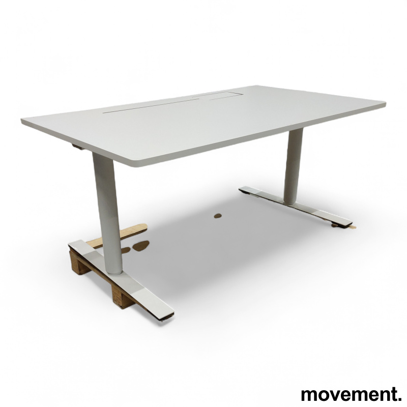 Hevsenk 140x80cm Hvit, Pent brukt - 1 / 3