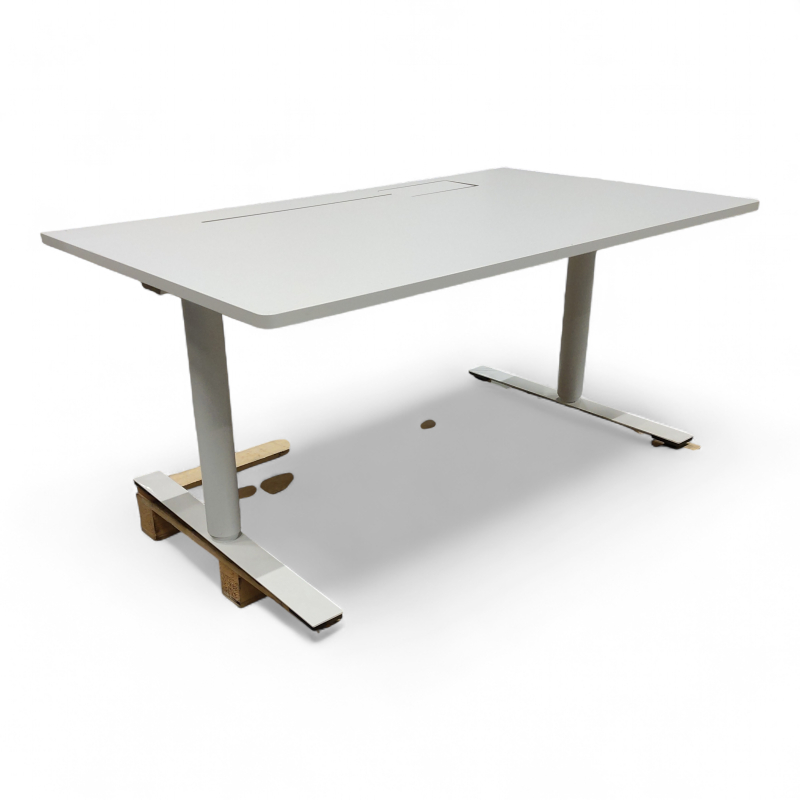 Hevsenk 140x80cm Hvit, Pent brukt