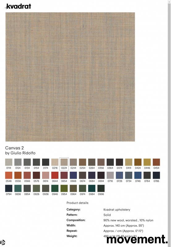 Circus Pouf small duo Beige stoff - 4 / 5