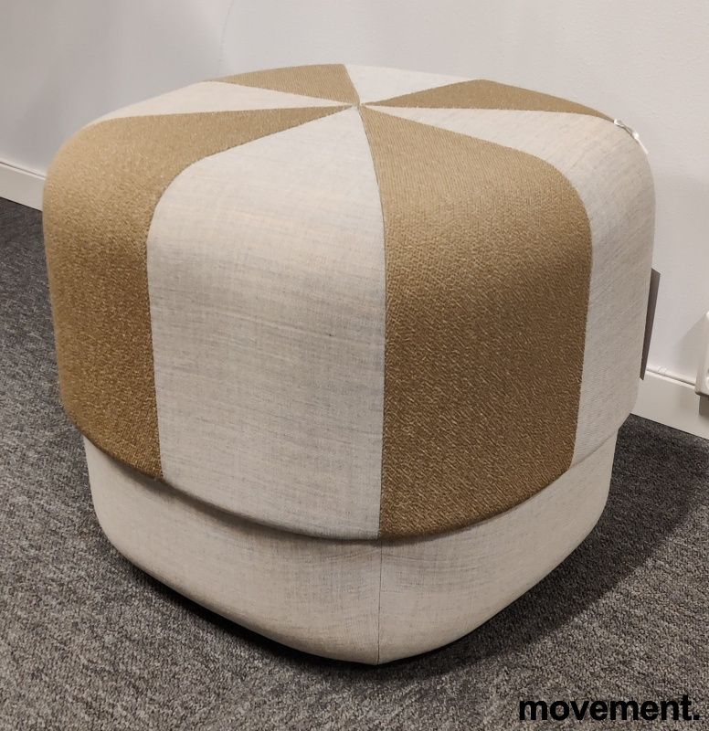 Circus Pouf small duo Beige stoff - 2 / 5