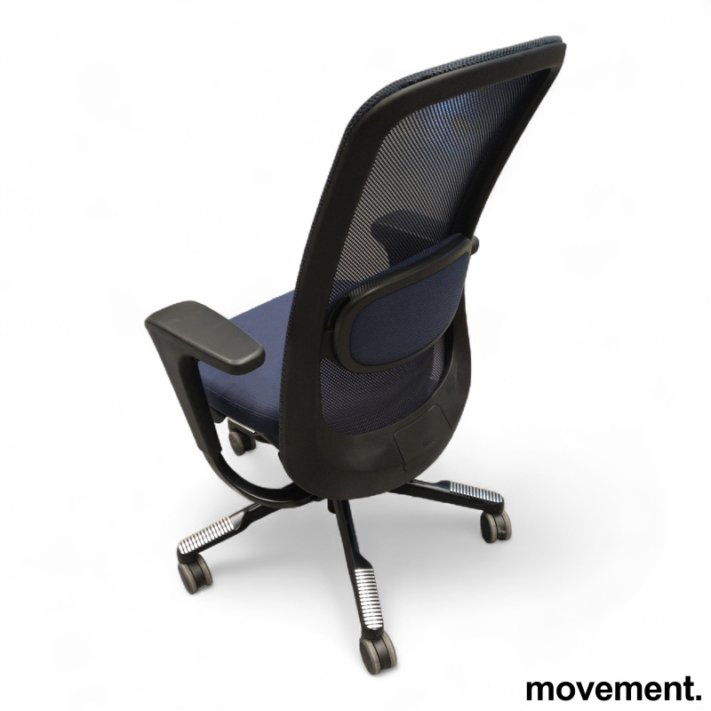 Sofi 7500, slideback armlene Blå - 3 / 4