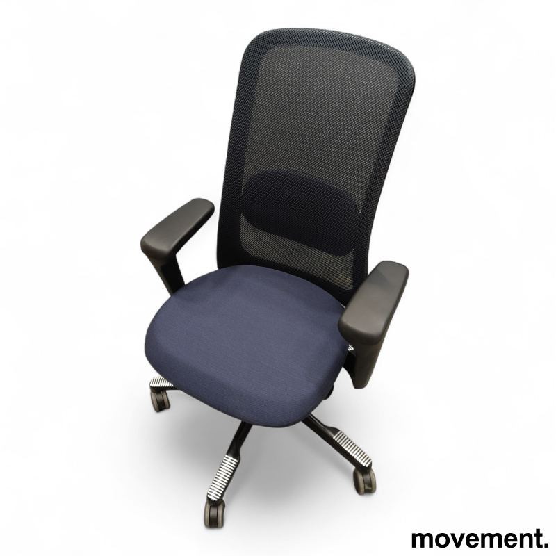 Sofi 7500, slideback armlene Blå - 1 / 4