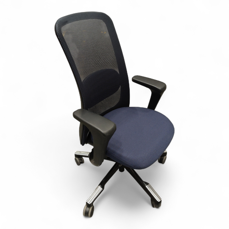 Sofi 7500, slideback armlene Blå